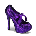Brenda Loves Purple Shoes