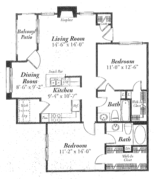Pusch Wilderness 9105 Floor Plan