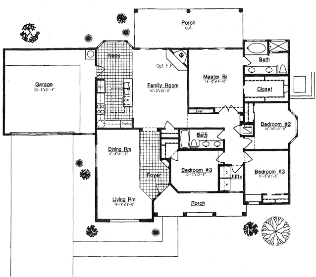 9853 Sumter Creek Floor Plan