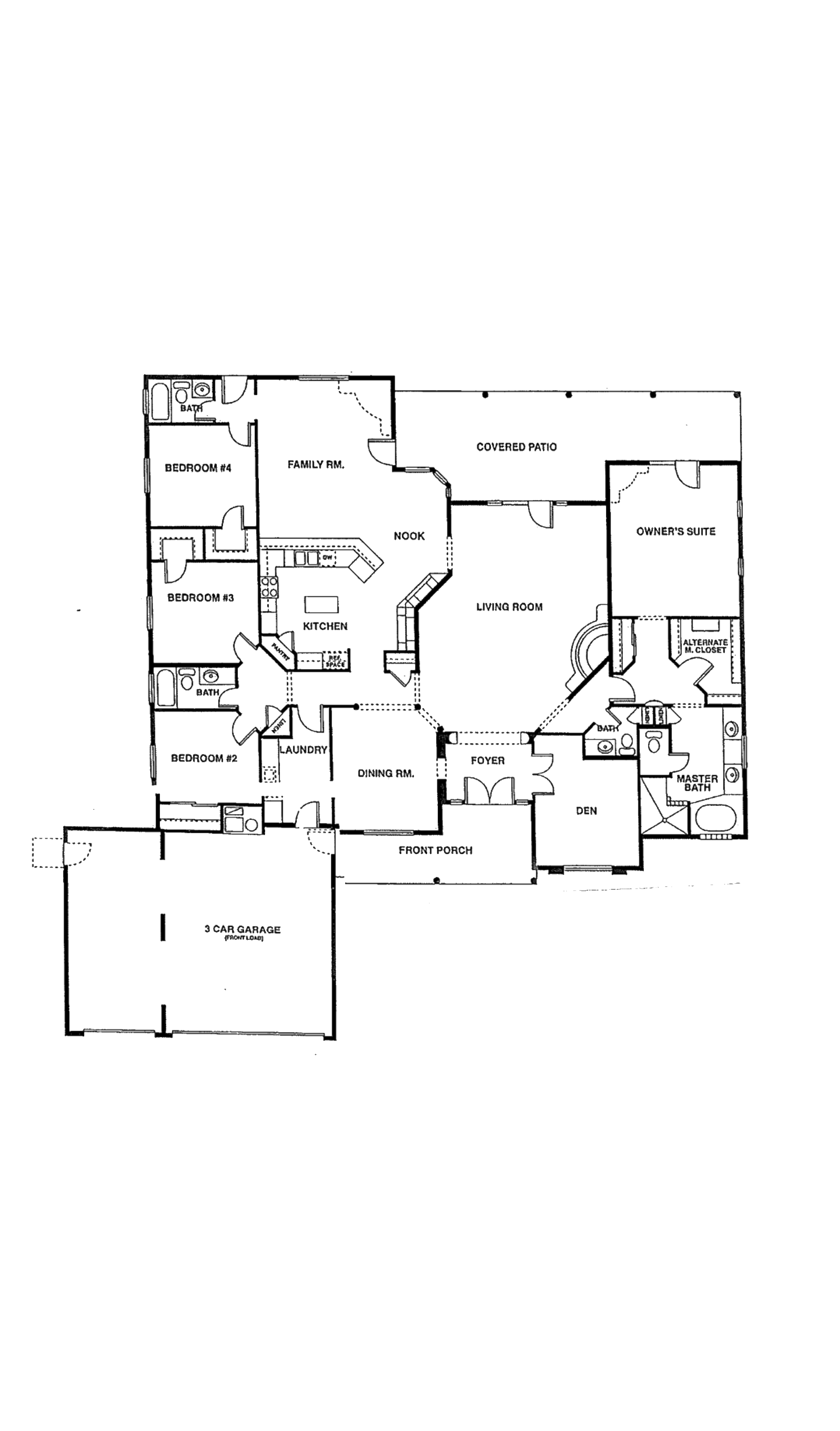 Chaparral Heights Mariposa Floor Plan