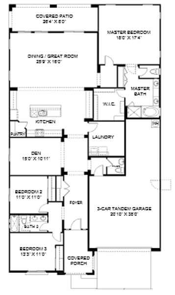 the cove at vistoso floor plan