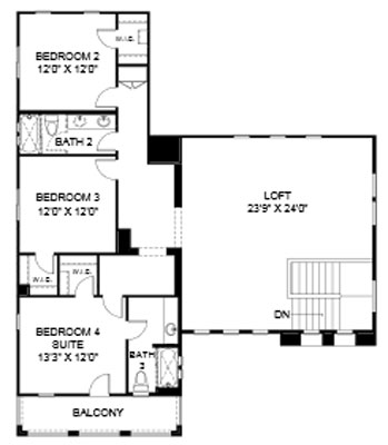 Cove at Center Point Vistoso  Winslow Floor Plan