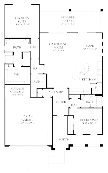 Del Webb at Dove Mountain Hideaway Floor Plan