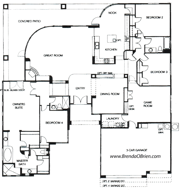 DESERT VISTA FLOOR PLAN 3700 Model