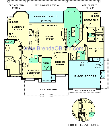 Model 3052 Floor Plan