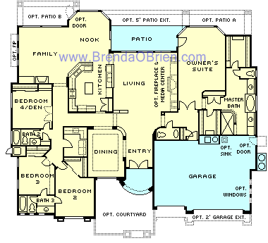 Model 3541 Floor Plan