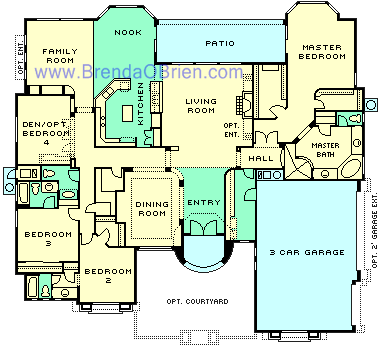Model 3811 Floor Plan