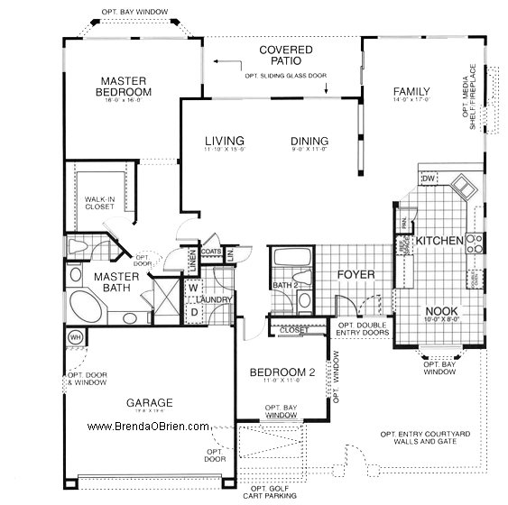 Heritage Highlands Floor Plan Fresno Model