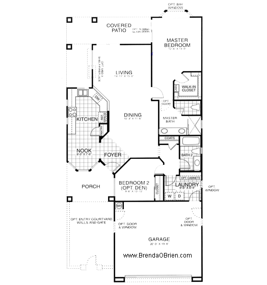 Heritage Highlands Floor Plan Keystone Model