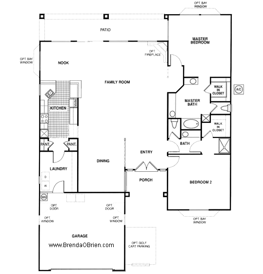 Heritage Highlands Floor Plan Sonoma Model