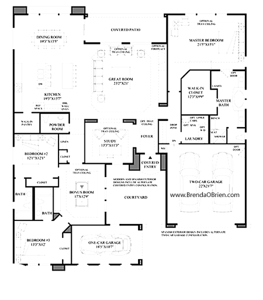 Escada Floor Plan