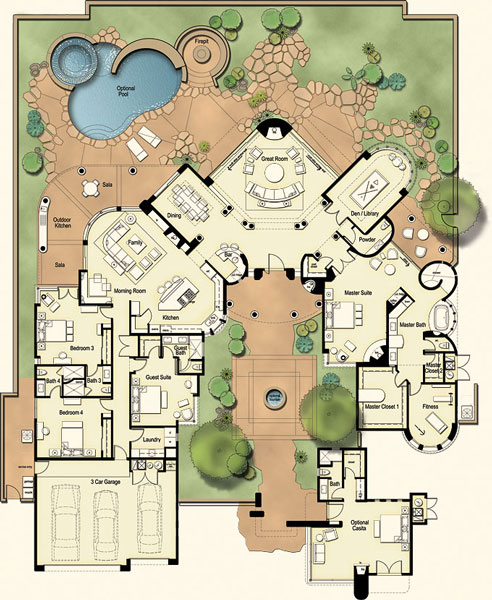 Residences at the Ritz Carlton Tucson Castillo Floor Plan