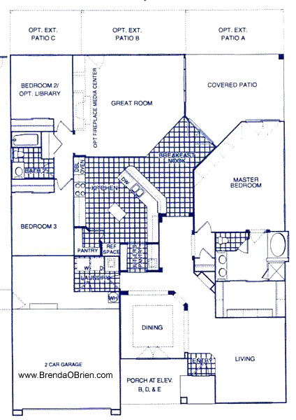 Model 2319 Floor Plan