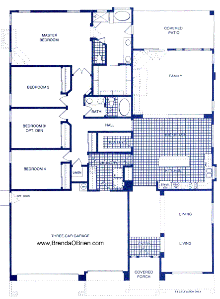 Model 2704 Floor Plan