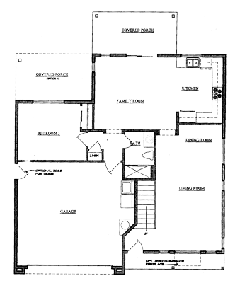1879 Floor Plan Downstairs