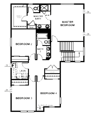 Christopher Floor Plan - upstairs