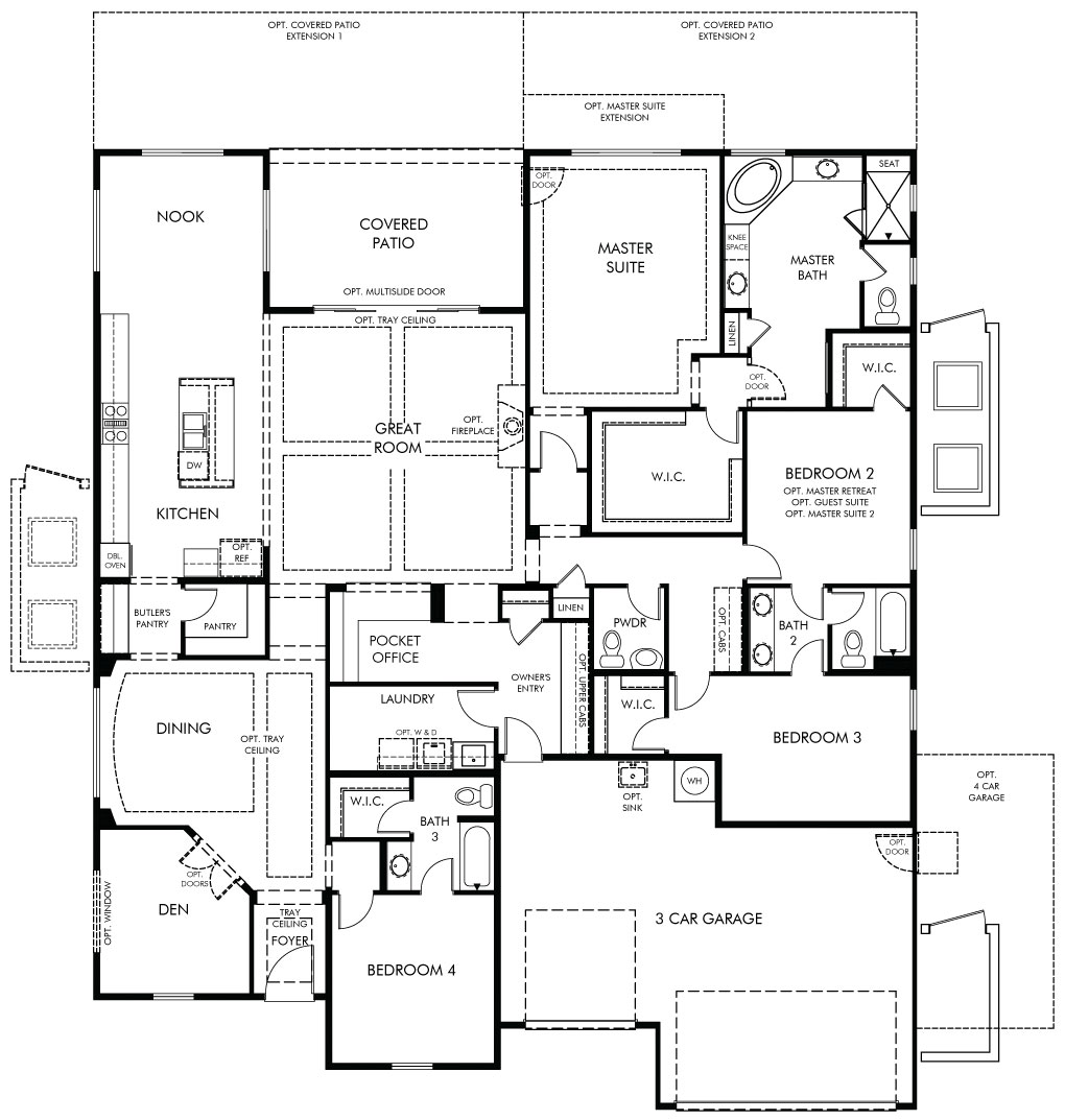 Sanctuary at Silverhawke Cactuswren Floor Plan