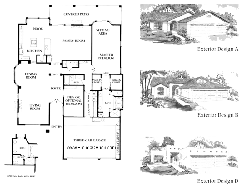 Galleria Model Floor Plan Smallest- 1 Bedroom