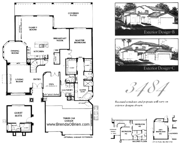 Sundance Model Floor Plan - 3 Bedrooms
