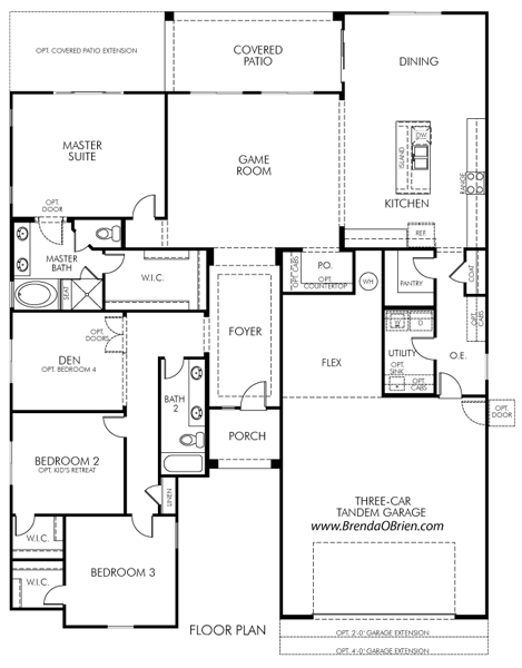 Skyranch Estates Webster Floor Plan