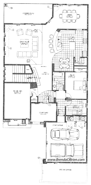 Skyranch Model D Downstairs Floor Plan