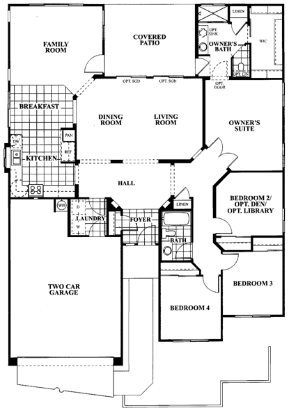 Tangerine Terrace 801 Floor Plan