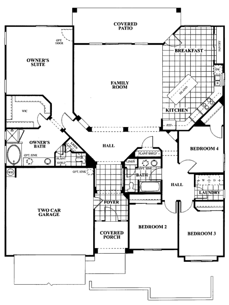 Tangerine Terrace Floor Plan Plan 802