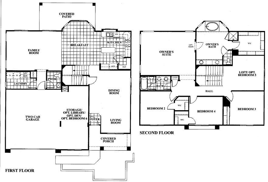 Tangerine Terrace Floor Plan Plan 805