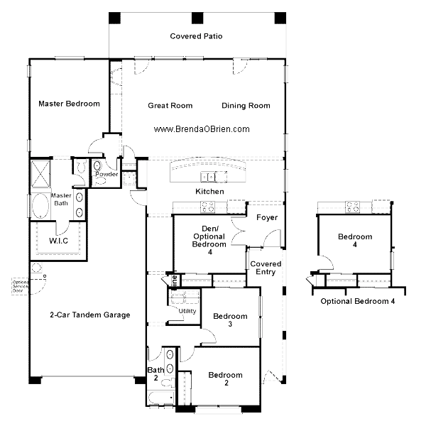 TANGERINE CROSSING FLOOR PLAN Encore Series Rincon Model