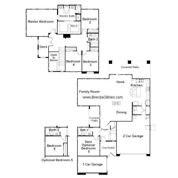 TANGERINE CROSSING FLOOR PLAN Encore Series Santa Catalina Model