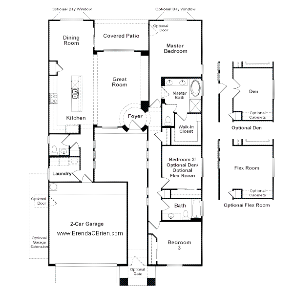 TANGERINE CROSSING FLOOR PLAN Tuscany Series Elba Model