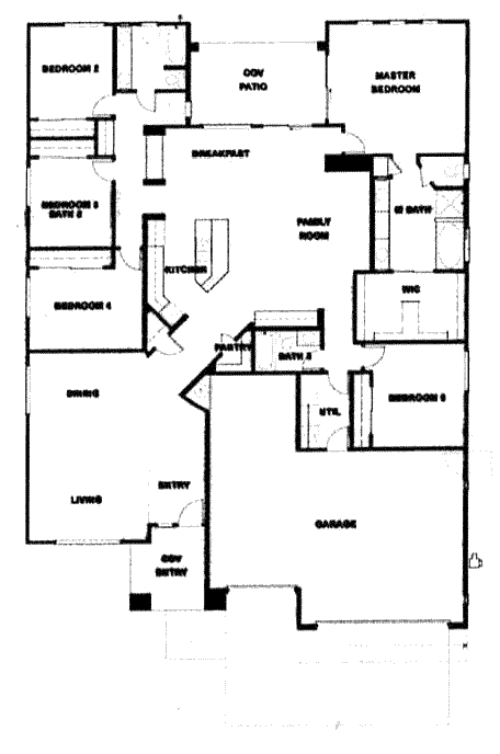 Verde Ranch Floor Plan 2780 Model