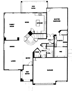 Verde Ranch Floor Plan 3492 Model
