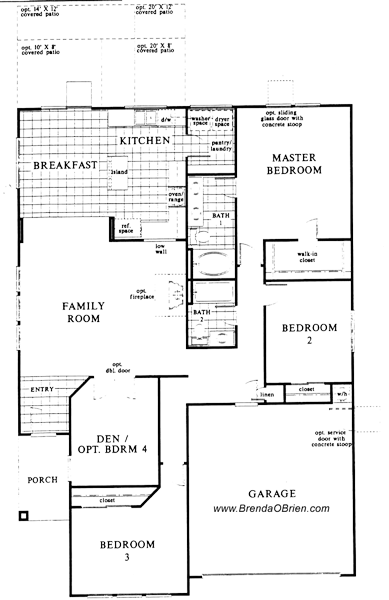 KB 1761 Floor Plan