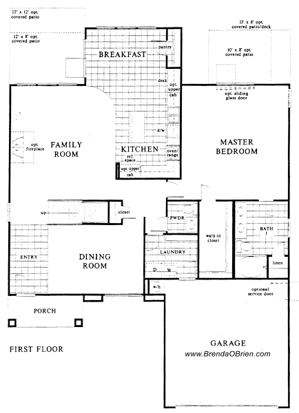 KB 3094 Floor Plan - Downstairs