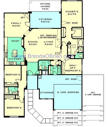 Model 2300 Floor Plan