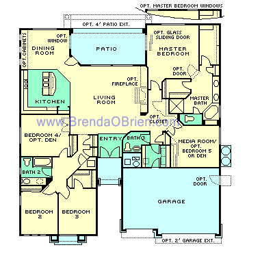 Model 2675 Floor Plan