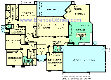 Model 2787 Floor Plan