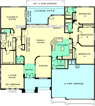 Model 2868 Floor Plan