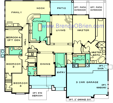 Model 3333 Floor Plan