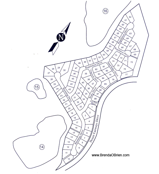 Plat Map of Stone Terrace