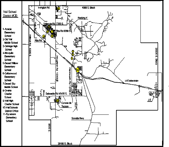 Vail School District Map