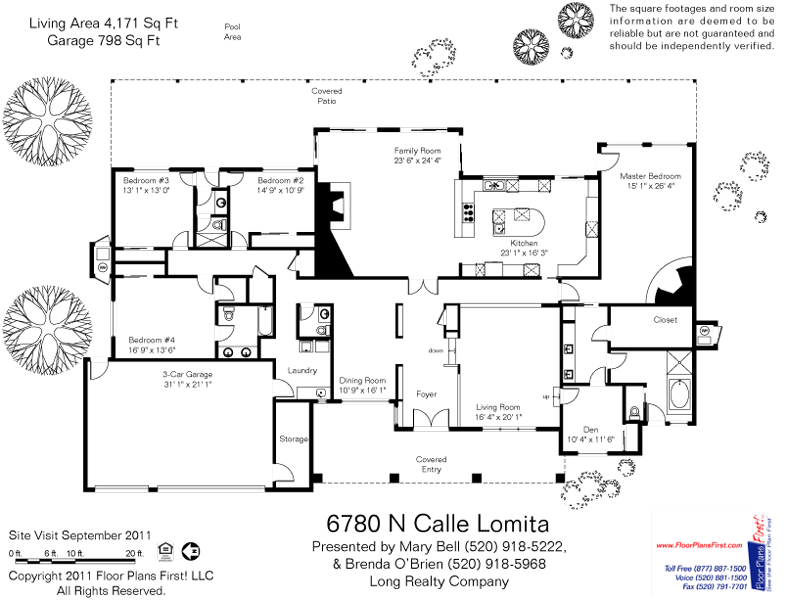 6780 N Calle Lomita Floor Plan