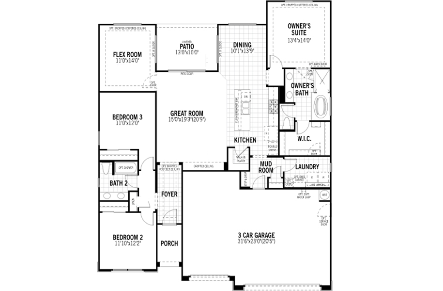 Alterra At Vistoso Trails Agave Floor Plan