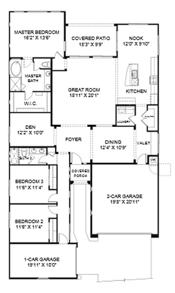 Cove at Center Point Vistoso  Payson Floor Plan