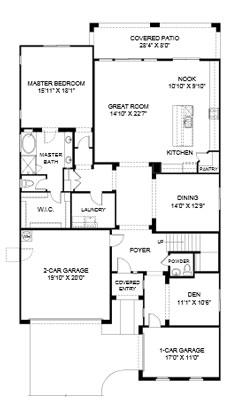 Cove at Center Point Vistoso  Winslow Floor Plan
