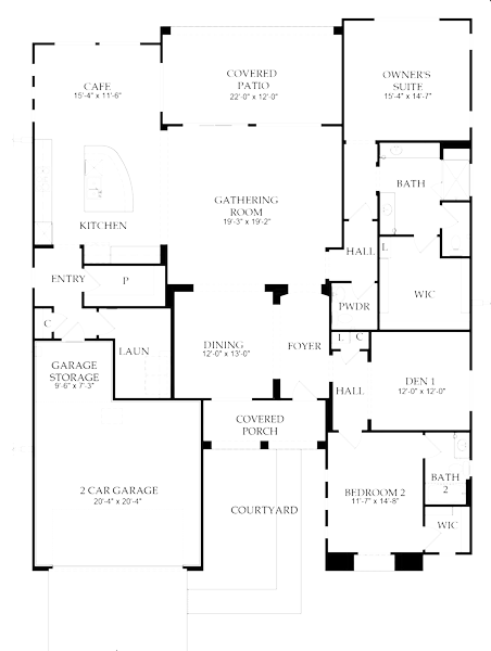 Del Webb at Dove Mountain Endeavor Floor Plan