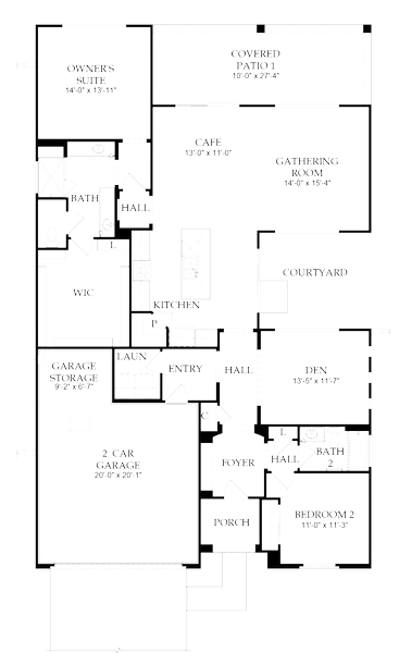 Del Webb at Dove Mountain Pursuit Floor Plan