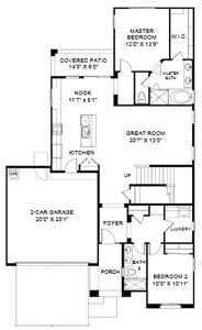 Desert Crest Greenlee Floor Plan