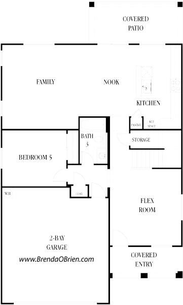 Discovery At Rancho Vistoso Cortes Floor Plan